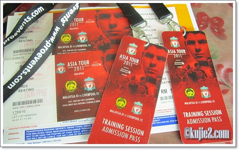Tiket Liverpool Asia Tour 2011