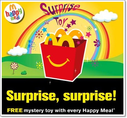 Hadiah Misteri Dari McDonald’s