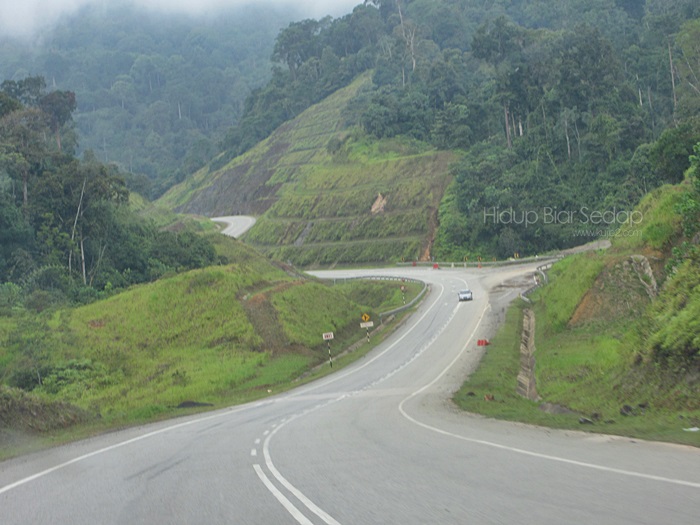Jalan Gua Musang – Tasik Kenyir Melalui Felda Aring