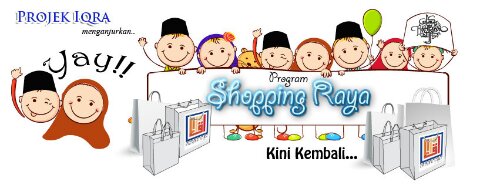 Sertai Projek Iqra’ Dengan Menaja Anak Yatim Shopping Raya 2013