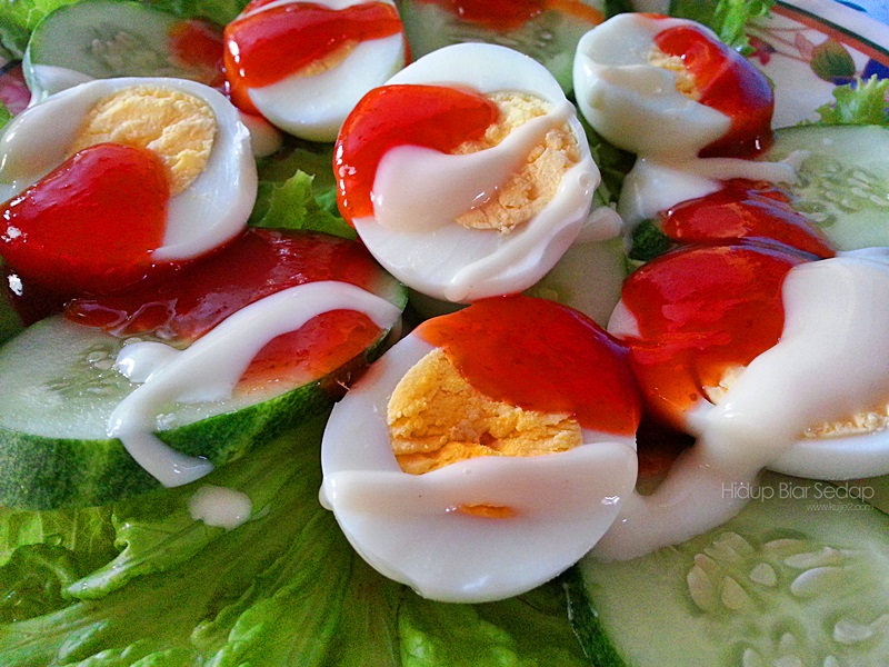 Menu Berbuka Puasa :  Salad Telur